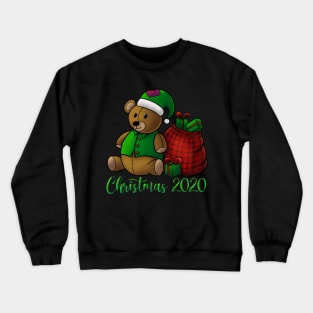 Christmas Bear With Gifts Crewneck Sweatshirt